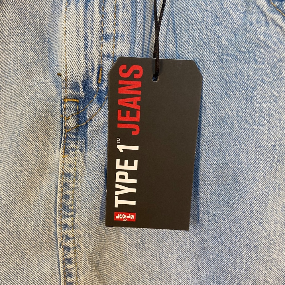 Levi's Premium Type 1 Jeans Skirt - size 27 - Picture 5 of 15